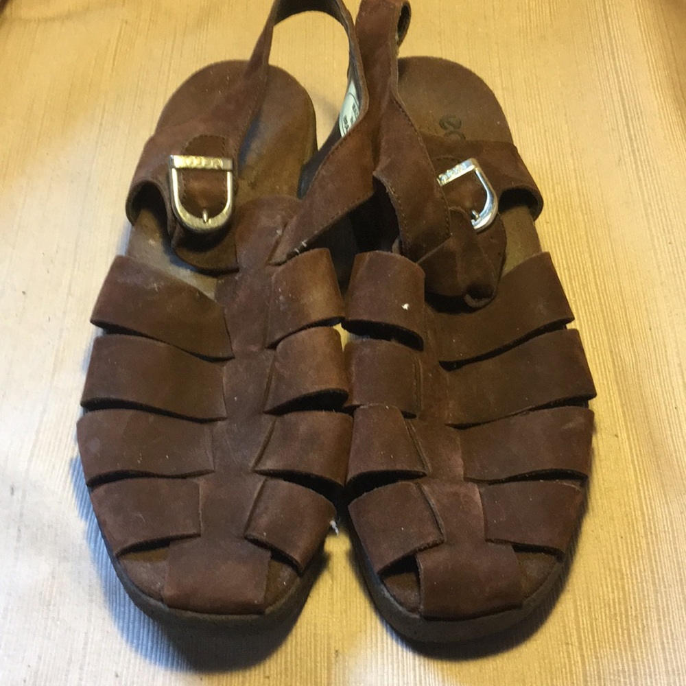 Ecco leather shoes
